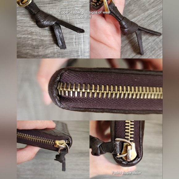 CLEAN Bottega Veneta Vintage Intrecciato Zip Around Wallet - Picture 13 of 14